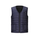 11 Area Heating Vest Men Women Casual V-neck USB Heated Jacket