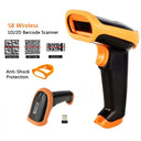 L8BL Bluetooth 2D Barcode Scanner & S8 QR PDF417 Handheld