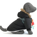 Winter Pet Dog Coat French Bulldog Chihuahua Waterproof Costume Warm Outfit  ourlum.com Black S 