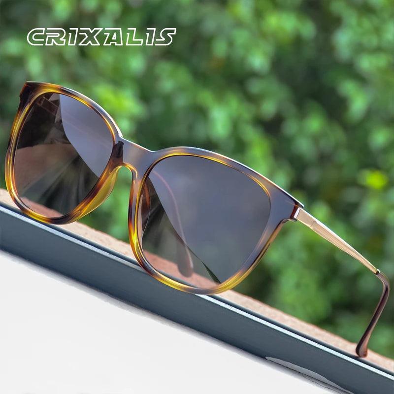 Chic Retro Square Polarized Sunglasses for Men and Women - UV400 Anti-Glare Fashion Eyewear