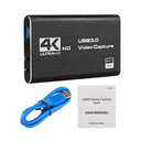 4K Capture Card: HD Recording for PC Streaming - Windows, Mac, Linux Compatible  ourlum.com   