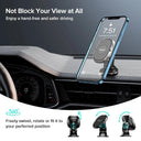 QOOVI Magnetic Car Phone Holder Stand: Universal Secure Mount  ourlum.com   