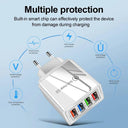 Multi-Device USB Charger with Quick Charge 3.0 for iPhone, Samsung, , Tablets - Fast Charging Solution  ourlum.com   