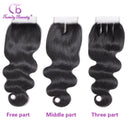 Indian Body Wave Lace Closure for Natural Enhancement