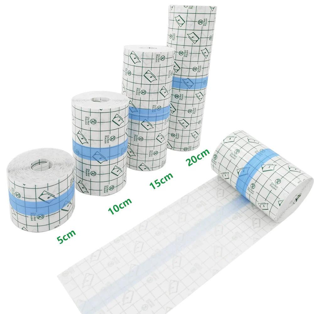 10m Waterproof Tattoo Film Aftercare Protective Skin Healing Tattoo Adhesive Bandage Repair Tattoo Accessories Supply Tape Roll  ourlum.com 5cm X 10m  