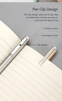 Deli Metal Gel Pen Rollerball 0.5MM for Office Students