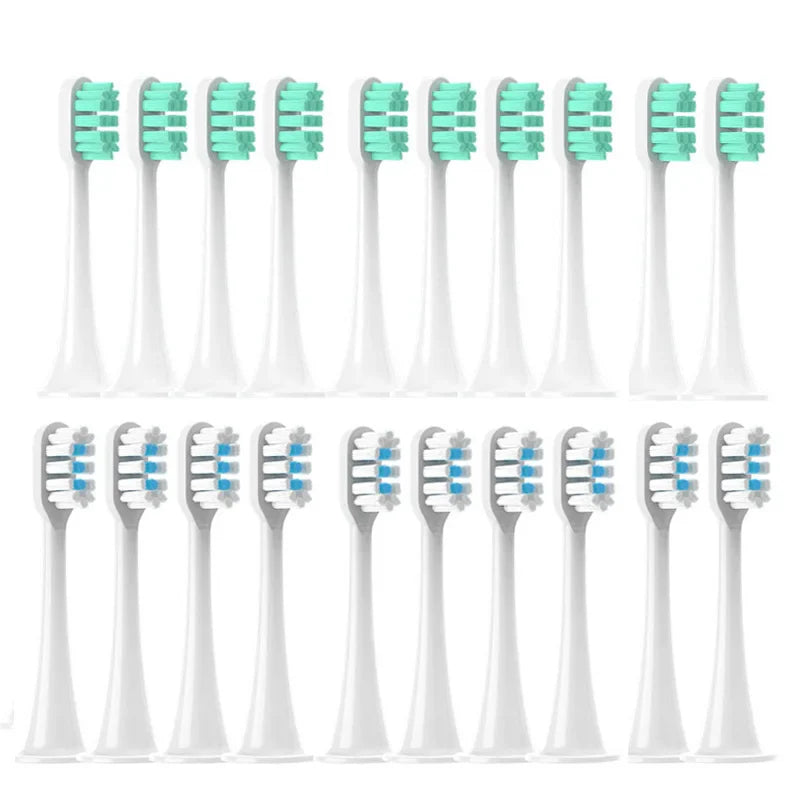 Replacement Brush Heads For xiaomi Mijia T300/T500/T700 Sonic Electric Toothbrush Soft Bristle  Nozzles with Caps Sealed Package