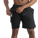 Summer 2024 Running Shorts Men 2 in 1 Quick Dry Gym Shorts