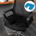 U-Shape Gel Memory Foam Chair Cushion for Summer Comfort