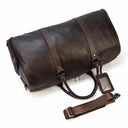 Big Capacity Genuine Leather Travel Bag For Men Women Stylish