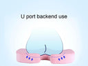 U-Shaped Memory Foam Gel Seat Cushion for Comfort at Home