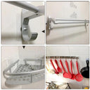 Adhesive Wall Hooks: Versatile Storage Solution for Kitchen & Bathroom  ourlum.com   