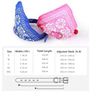 Pet Neckerchief Collar with Cute Print Scarf - Small Dog & Cat Accessories  ourlum.com   