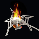 Ultralight 3500W Camping Gas Stove Burner with Windshield