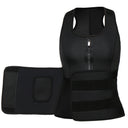 Mens Waist Trainer Vest Slimming Body Shaper Workout Tank