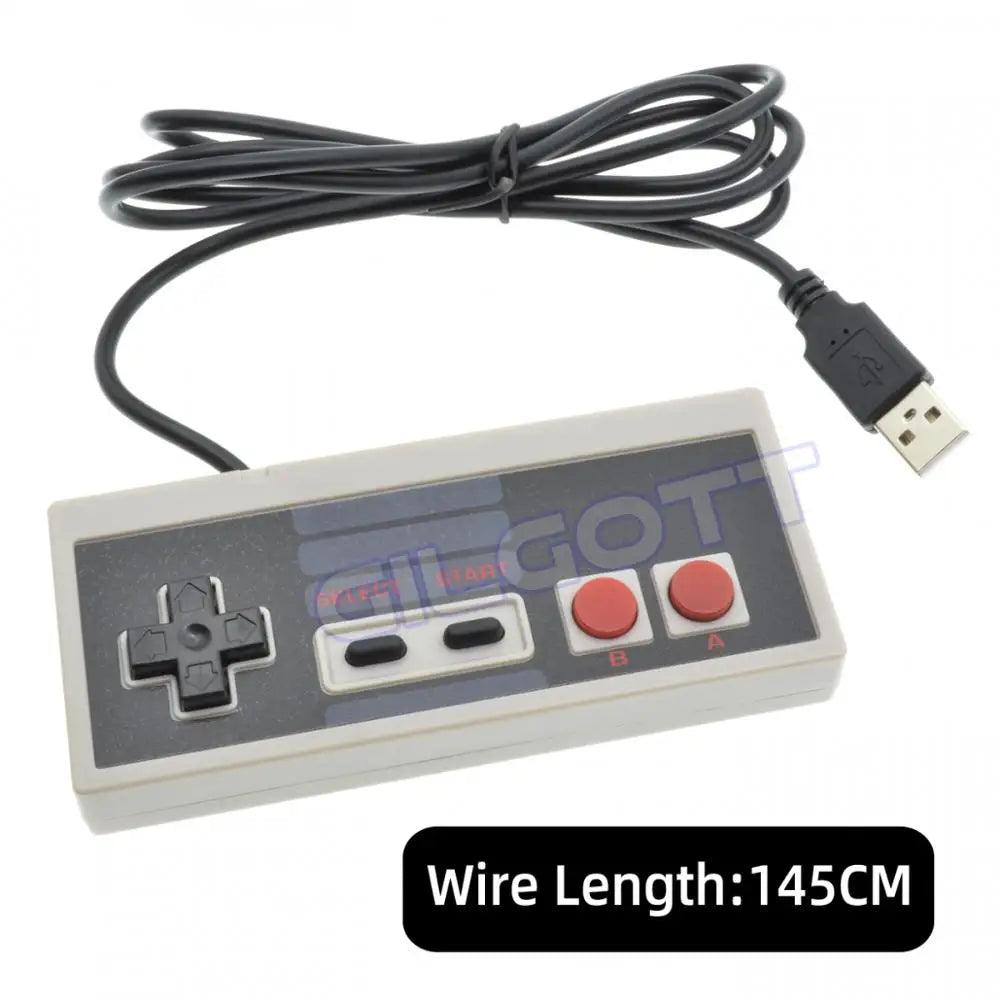 for NES USB PC Controller Computer Video Games Handle Retro USB Wired Gamepad for NES Joystick Controller Manette  ourlum.com   