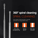 Stainless Steel Ear Cleaning Kit for Gentle Spiral Care