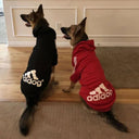 Winter Dog Adidog Sport Hoodies: Stylish Warm Clothing for Pets  ourlum   