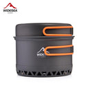 Widesea Outdoor Camping Cookware Set 1.3L 2.3L Heat Cooker