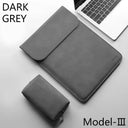 Sleek Shell Laptop Sleeve for MacBook Air  Huawei: Stylish Protection  ourlum.com DARK GREY 3 11inch 