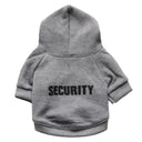 Security Cat Jacket: Fashionable Warm Pet Clothing for Small Dogs & Cats  ourlum.com Grey Security XS 