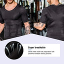 Men's Slimming Compression Undershirt for Tummy Control