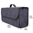 Car Trunk Storage Box Organize Black Grey Auto Accessories