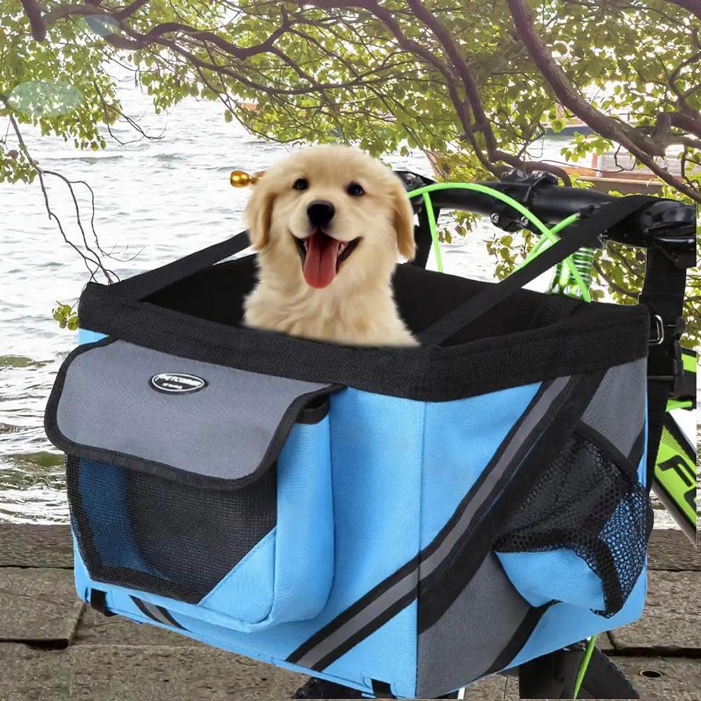 Bicycle Pet Carrier Basket: Secure, Stylish, and Functional Transport  ourlum.com   