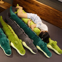 80-180cm Simulation Crocodile Plush Toys Long Pillow Doll