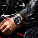 CURREN Stainless Steel Chronograph Watches: Modern Style for Men  ourlum.com   