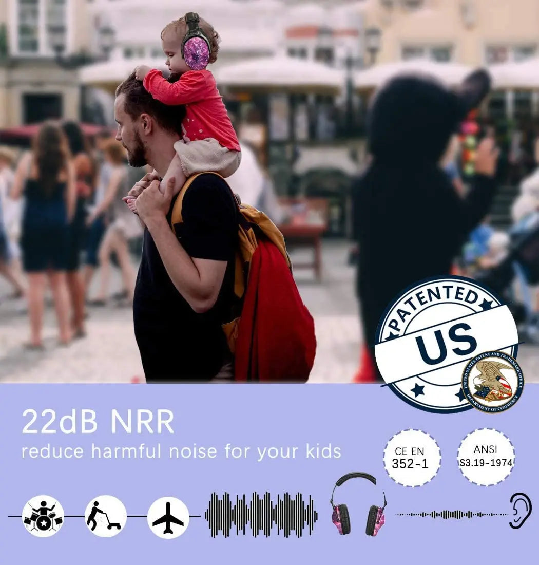 ZOHAN Kids Noise Reduction Ear Muffs: Safe & Stylish for Children  ourlum.com   