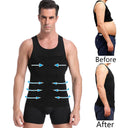 Men Slimming Body Shaper Waist Trainer Cincher Vest for Tummy Control