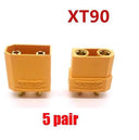 XT60 XT-60 Bullet Connectors: Upgrade for RC Lipo Battery & Drone  ourlum.com 5 pair XT90  