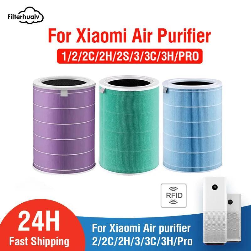 Xiaomi Mi Air Purifier Air Filter Set: Carbon HEPA Replacement Kit - Enhance Indoor Air Quality  ourlum.com   