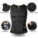 Men's Slimming Waist Trainer Vest Sauna Effect Shapewear