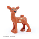 Big Farm Animals Building Blocks Set: Creative Educational Toy Blocks  ourlum.com Female Sika Deer  