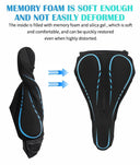 Comfortable 3D Gel Bicycle Saddle Cover for Mountain Bikes