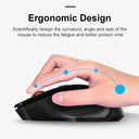 Wireless Optical Mouse High Precision Ergonomic Silent Click