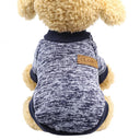 Cozy Dog Winter Jacket for Small Breeds - Stylish Pet Apparel  ourlum.com Navy Blue XS 