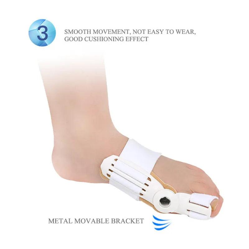 Orthopedic Bunion Corrector Device Hallux Valgus Toe Correction Pedicure Foot Care Legs Thumb Goodnight Daily Big Bone Orthotics  ourlum.com   