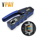 YPAY RJ45 Crimper: Premium Ethernet Cable Tool  ourlum.com   