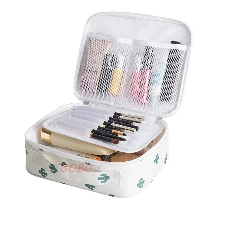 Outdoor Travel Cosmetic Bag: Stylish Toiletries Organizer - Waterproof Makeup Case  ourlum.com   