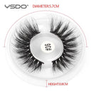 YSDO Wholesale False Lashes 4/10/20/30/50/100 Pairs 3D Mink Lashes Natural Soft Fluffy Eyelashes Volume Makeup Faux Cils In Bulk