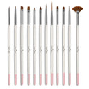 Nail Pen Brush Set: Precision Gel Art Brushes for Designs