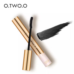 3D Mascara: Lengthen, Curl, Sparkle in Gold - Waterproof, Smudge-proof, Easy Removal