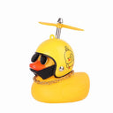 Duck Helmet Bike Car Ornament Fun Yellow Duck Accessory