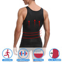 Men's Slimming Compression Shirt for Abs and Gynecomastia Support