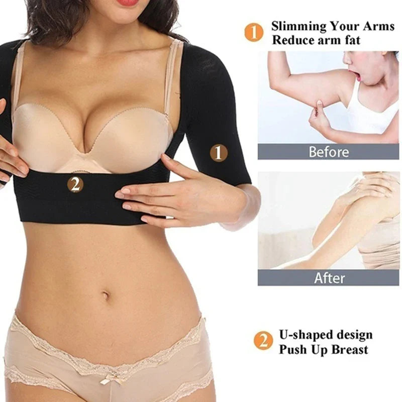 Women’s Compression Arm Shaper for Slimming, Posture Support & Style Boost