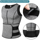 Men's Sauna Vest for Fat Burning - Slimming Waist Trainer