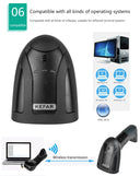 L8BL Bluetooth 2D Barcode Scanner & S8 QR PDF417 Handheld